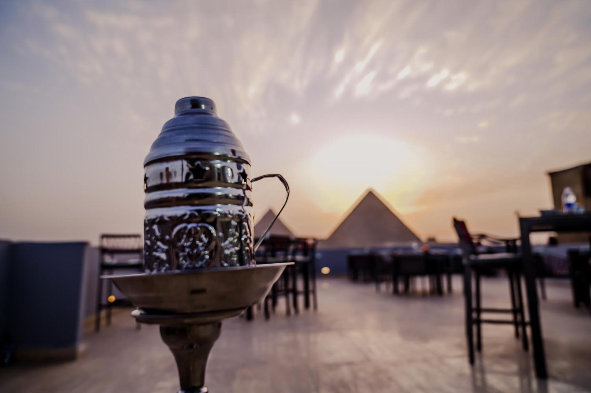Pyramids Hotel Kafrat al Jabal ภายนอก รูปภาพ